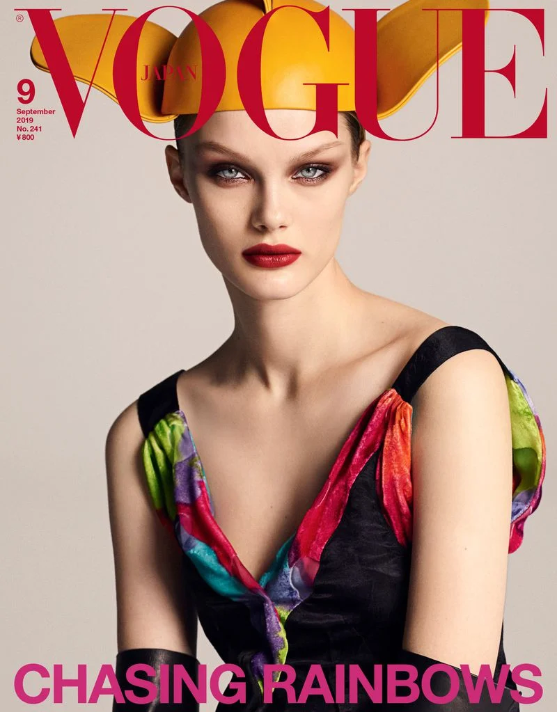 Vogue Japan Spotlights 10 Models on 15 Key Fashion Trend Covers